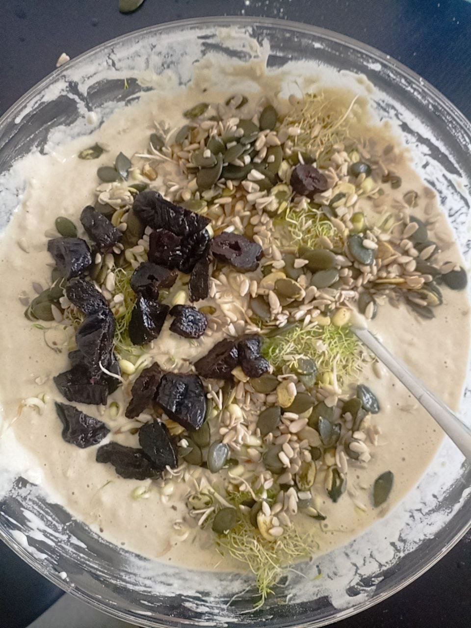 Easy Homemade Sprouted Bread Mixed Easy Homemade Sprouted Bread Mixed